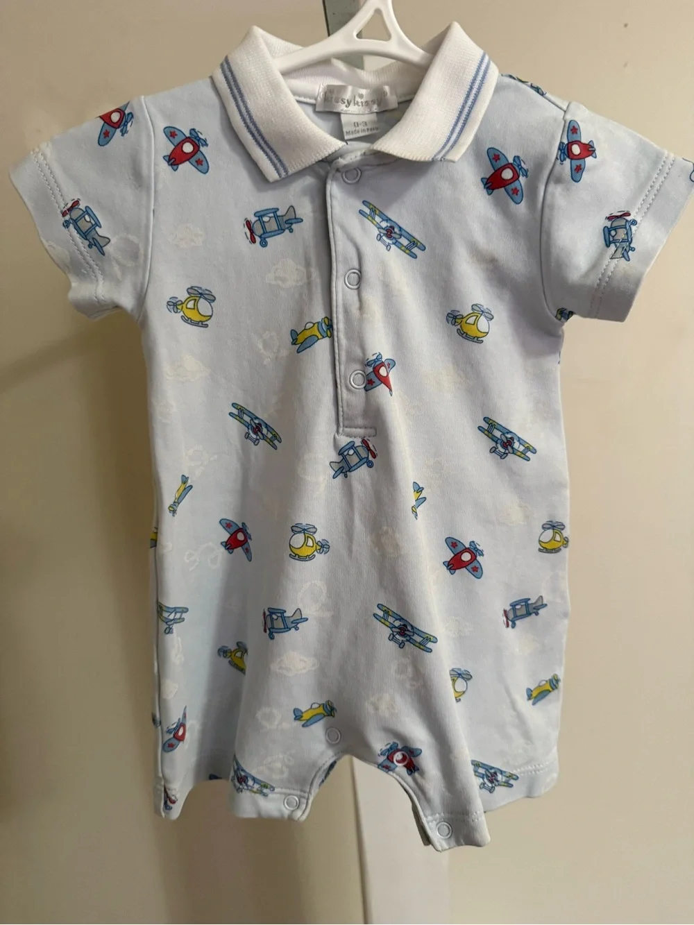 Kissy Kissy Aviator Romper